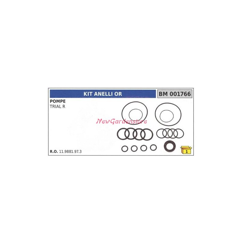 O-Ring-Kit UNIVERSAL Bertolini-Pumpe TRIAL R 001766