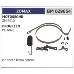 Kit de bague de frein de chaîne ZOMAX pour tronçonneuse ZM 6010 029654