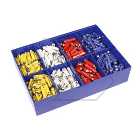 Assortment set 400 pcs. of cylindrical fuses 25x6 | Newgardenstore.eu