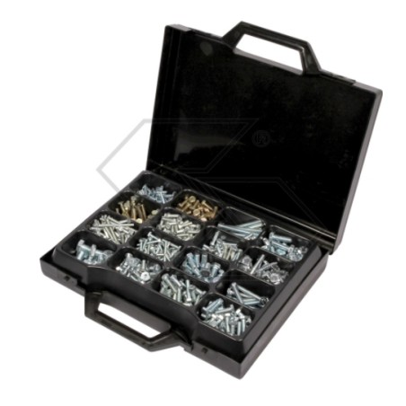 Galvanised screw assortment kit 800 pcs NEWGARDENSTORE for various light fittings | Newgardenstore.eu