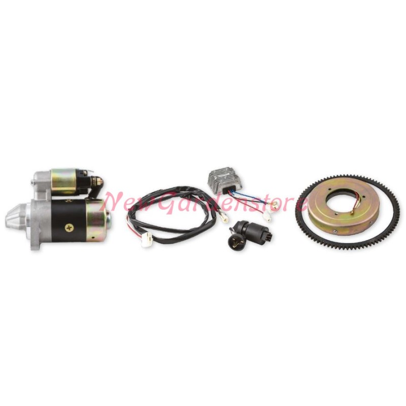 Kit de démarrage électrique adaptable YANMAR modèle ZDM70 260906