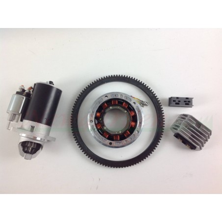 Kit de arranque eléctrico con regulador de motor DIESEL LOMBARDINI 15LD400 15LD440