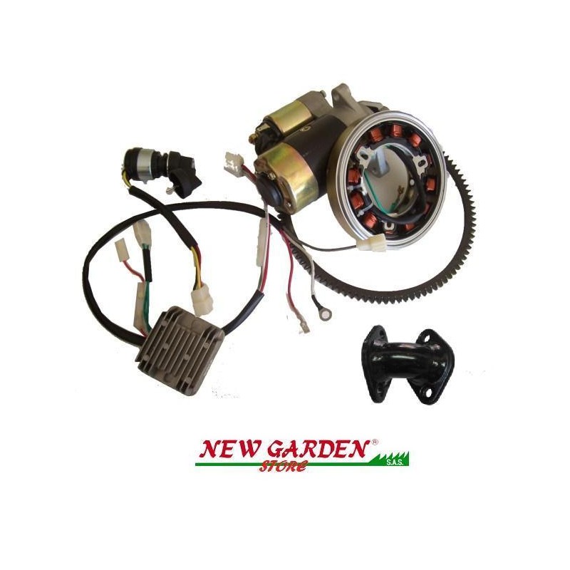 Kit arranque eléctrico motor ZANETTI ZDM70 YANMAR L48 KITZEC.07