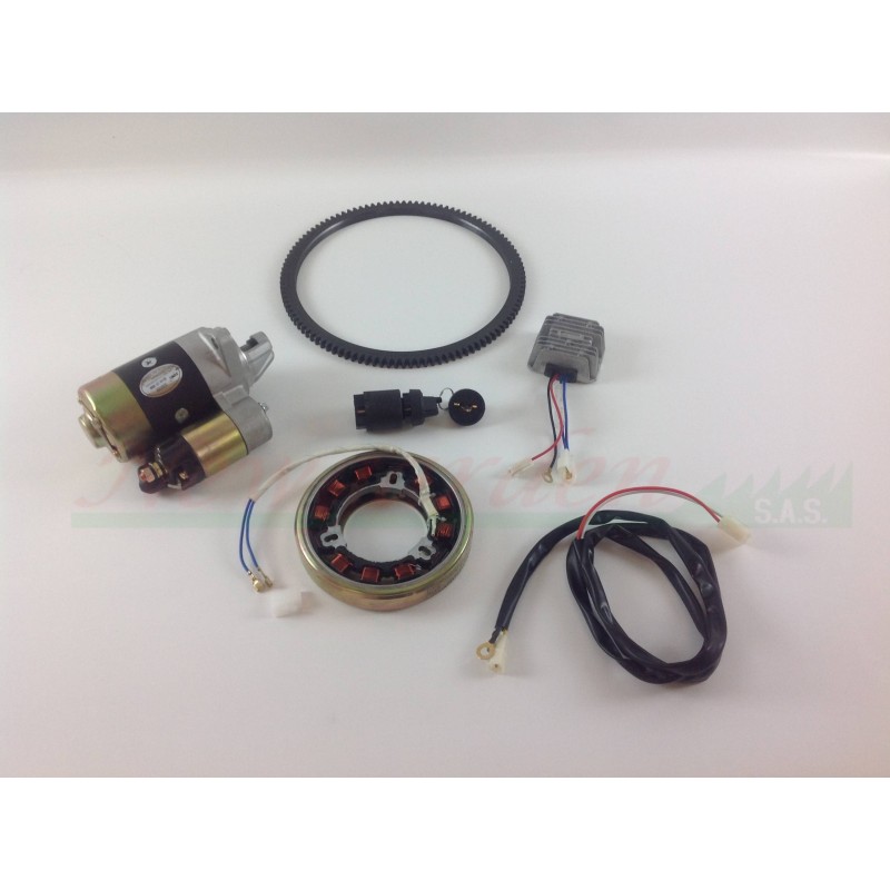 Engine electric starter kit ZANETTI ZDM86 ZDM88 YANMAR L100 KITZAE.06