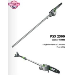 Scherenaufsatz für EGO PPX 1000 Multitool Stangenlänge 10" - 50 mm