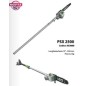 Pruner attachment for EGO PPX 1000 multitool bar length 10" - 50 mm
