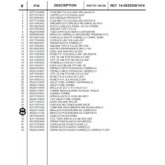 Kit support arrière gauche + bras arrière droit