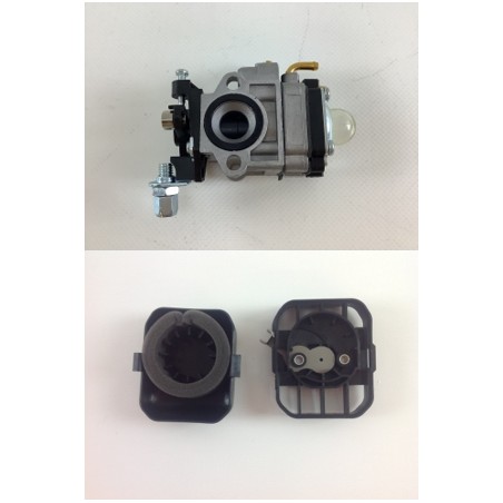 Kit carburatore tipo Walbro + supporto filtro aria sostituzione Walbro WZ IN PLASTICA | Newgardenstore.eu