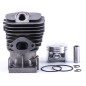 Cylinder and piston kit compatible with HUSQVARNA 445-450 chainsaw Ø  44 mm