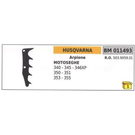 Arpione HUSQVARNA per motosega 340 345 346XP 350 351 353 355 011493 | Newgardenstore.eu