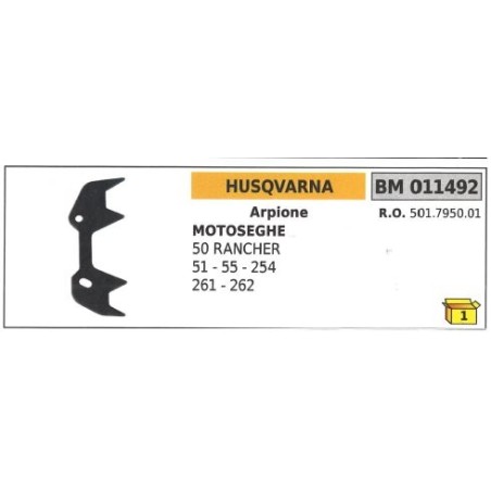 HUSQVARNA Harpune für Kettensäge 50 RANCHER 51 55 254 261 262 011492 | Newgardenstore.eu