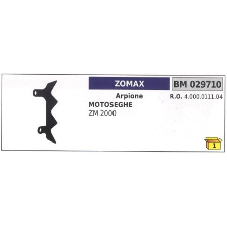 Harpon ZOMAX pour tronçonneuse ZM 2000 029710 | Newgardenstore.eu