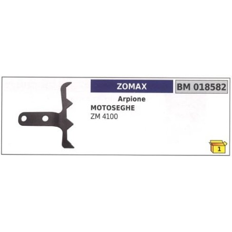 Harpon ZOMAX pour tronçonneuse ZM 4100 018582 | Newgardenstore.eu