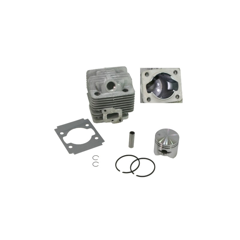 Kit piston-cylindre 26 Euro 1 KASEI 1E34F-8 + 1E34F.6-6 pour moteur de débroussailleuse