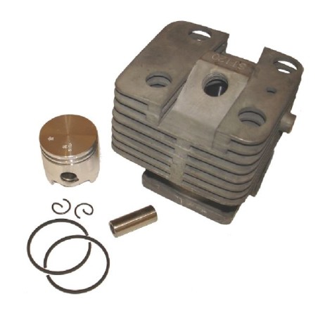 Kit piston cylindre pièces moteur compatible avec débroussailleuse STIHL FS120 | Newgardenstore.eu