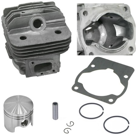 Kit cylindre piston segment 43cc moteur débroussailleuse Euro 1 KASEI 1E40F-5-4 | Newgardenstore.eu