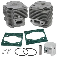 Cylinder piston piston rings kit brushcutter engine 63 cc Ø 48 mm KASEI 360872 | Newgardenstore.eu