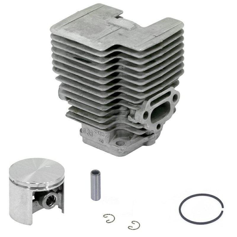 Kit cilindro pistone segmenti motore decespugliatore Vip 21-25 compatibile STIGA