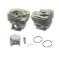 Kit cilindro pistone segmenti motore motosega MS361 Ø 47 mm STIHL 11350201203