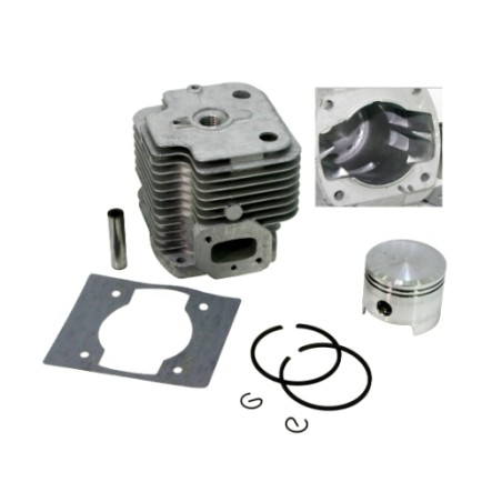 Cylinder piston kit EB650 blower motor segments Ø 48 mm KASEI 1E48FP-2 | Newgardenstore.eu