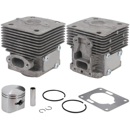 Cylinder piston piston segments kit for SLP600E hedge trimmer engine KASEI 1E34F-3E.4-1 | Newgardenstore.eu