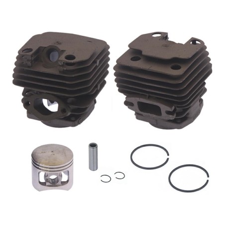 Kit cilindro pistone segmenti motosega G4500 Ø 43mm ZENOAH 2670-12113 26070-41114 | Newgardenstore.eu