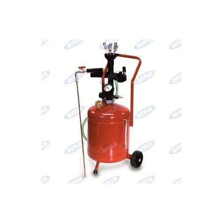 Depressurised pneumatic suction unit for exhausted oil UNIVERSAL | Newgardenstore.eu
