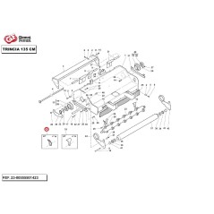 Kit Messer Y-Messer 56 Stück 135 cm ORIGINAL GIANNI FERRARI Mulchgerät | Newgardenstore.eu