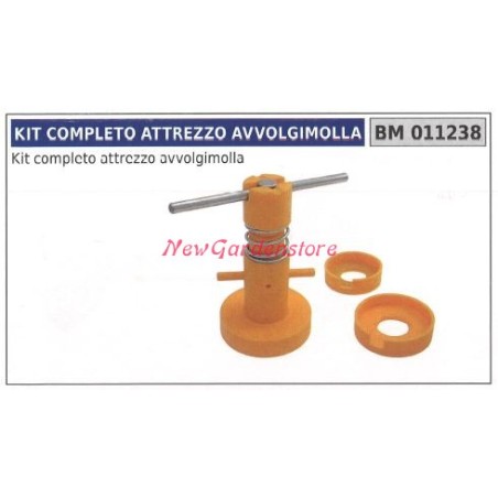 Kit completo attrezzo avvolgimolla NEW GARDEN STORE 011238 | Newgardenstore.eu