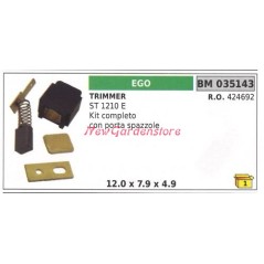EGO brush holder kit for EGO trimmer motor ST 1210E 035143 | Newgardenstore.eu