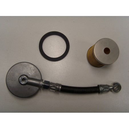 LOMBARDINI KIT6F4 6LD engine compatible fuel filter cover kit with hose | Newgardenstore.eu