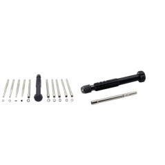 Kit of 10 spare tips for carburettor adjustment tool + tool holder | Newgardenstore.eu