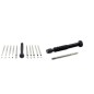 Kit of 10 spare tips for carburettor adjustment tool + tool holder