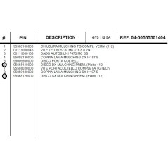 GIANNI FERRARI Bausatz Mulchscheibe rechts + Mulchscheibe links für Mähdeck | Newgardenstore.eu