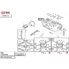 PG112 kit disque plat gauche prémonté + PG112 disque plat droit prémonté | Newgardenstore.eu