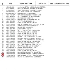 PG112 kit disco plano izquierdo premontado + PG112 disco plano derecho premontado