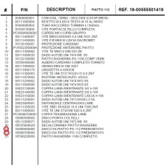 PG112 left flat disk kit pre-mounted + PG112 right flat disk kit pre-mounted