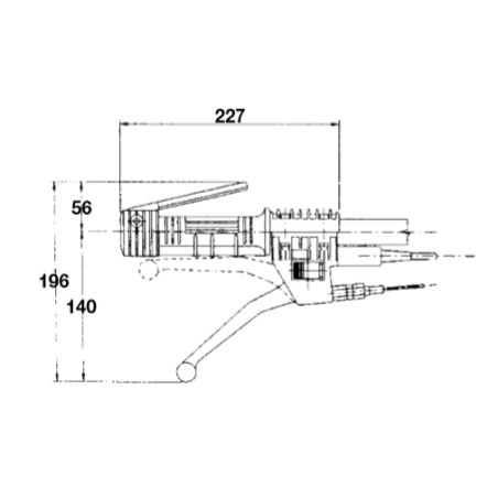 Kit dispositivo di sicurezza per motore benzina A02142