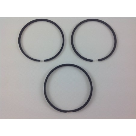 Piston ring kit 3 segments + 0.5 90.5 mm DIESEL engine LOMBARDINI 12LD477-2 RUGGERINI | Newgardenstore.eu