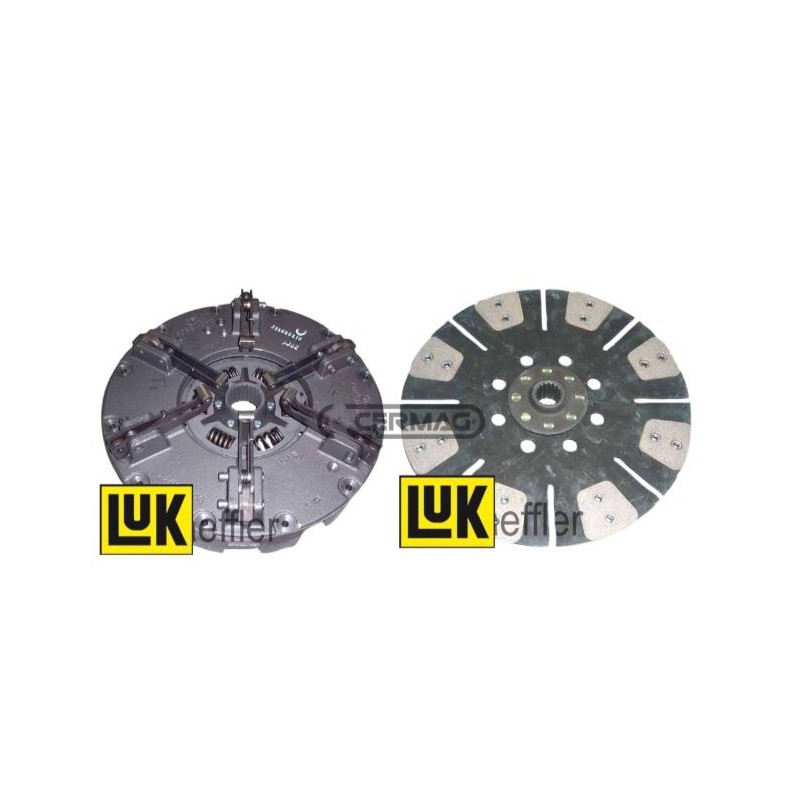 CASE clutch kit with mechanism and disc for agricultural tractor 1455 1255XL 16119