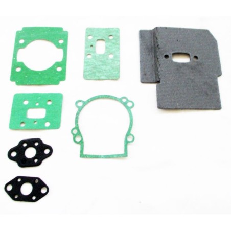 Gasket kit cylinder muffler carburettor housing for TOPSO EB260 blower | Newgardenstore.eu