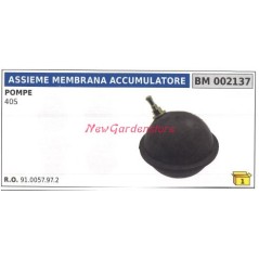 Assieme membrana accumulatore UNIVERSALE pompa Bertolini 40S 002137