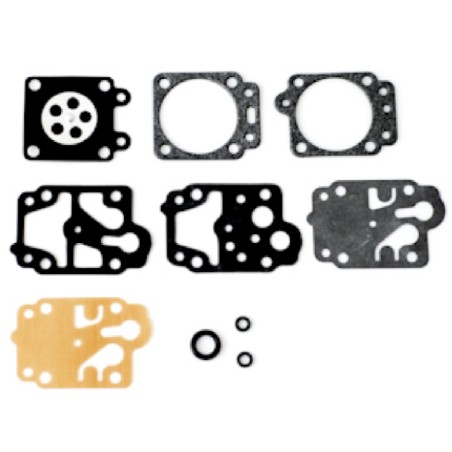 Seals and diaphragms kit compatible with WALBRO D21-WYK carburettor | Newgardenstore.eu