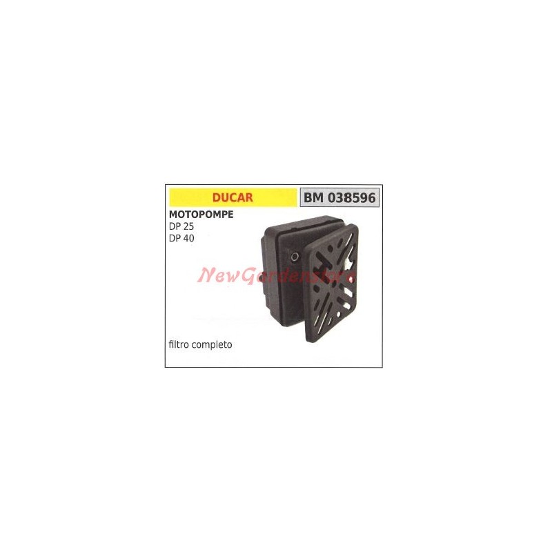 DUCAR Luftfilter für Motorpumpe DP25 40 038596