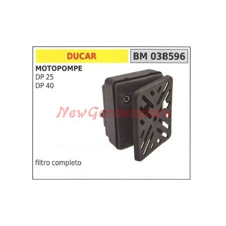 Filtro aria DUCAR per motopompa DP25 40 038596 | Newgardenstore.eu