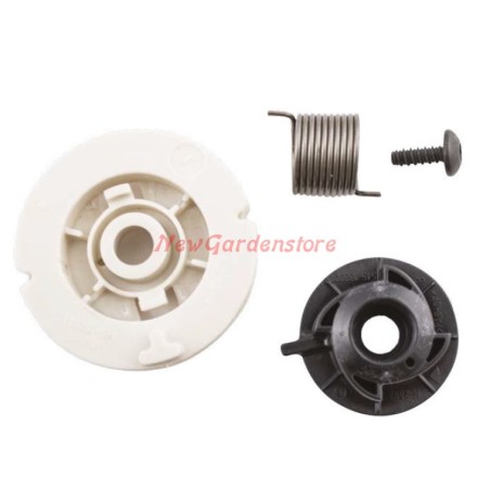 Husqvarna starter pulley and spring assembly 545.0080.49 260638 | Newgardenstore.eu