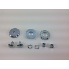 2-in-1 scarifier blade kit + blade adapters + blade stop screws and springs | Newgardenstore.eu