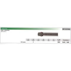 Kit de lames supérieures / inférieures IKRA GBS 10.8 LI 022566 | Newgardenstore.eu