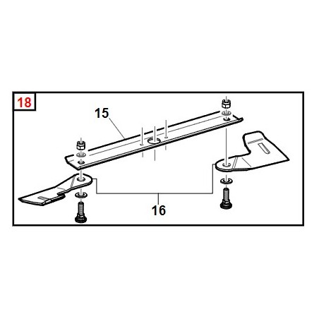 Kit lame ORIGINAL GIANNI FERRARI machine professionnelle GTM 155 | Newgardenstore.eu