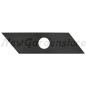Spare blades kit for lawn mower 16 pieces compatible ISEKI 13270534